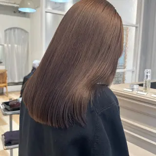 ミディアム カラー 縮毛矯正/カラー ✨️Mariamuのヘアスタイル