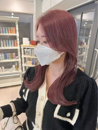 ロング カラー 透明感/レイヤー/ 姫カット Fukuのヘアスタイル