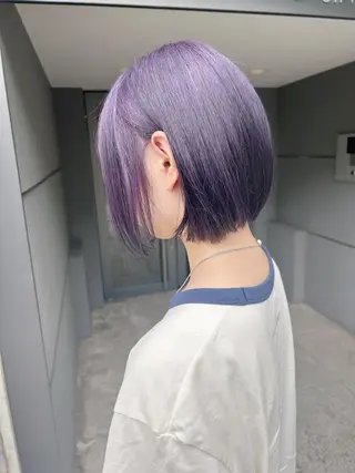ショート カラー ヘアアレンジ 💕ブリーチ/ヘアメ 🎀YUUKAのヘアスタイル