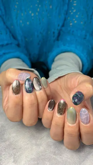 ネイル nailsalon ASUNALO所属・ASUNALO えりかのネイルデザイン