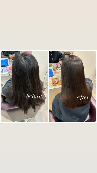 ロング 縮毛矯正/髪質改善 FACE。ゆのんのその他イメージ