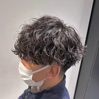 ショート パーマ メンズ 🖤Ayumi🖤 メンズ特化❤️‍🔥のヘアスタイル