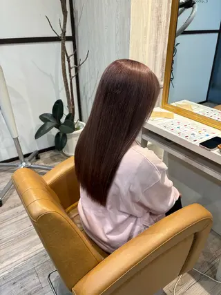 ロング カラー yui🥀/ボブ /ブリーチなしカラーのヘアスタイル