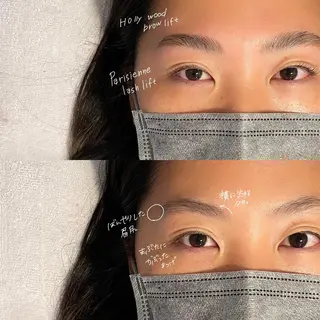マツエク・マツパ アイブロウ GO TODAY SHAiRE SALON Vellmie店所属・吉祥寺kasumi 🌛eye/browのマツエク・マツパデザイン