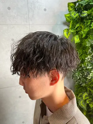 パーマ メンズ 角田 瀬名のヘアスタイル