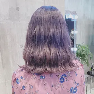 セミロング カラー ヘアアレンジ メンズ キッズ SALOWIN所属・ハイトーン美容師 MASATOのヘアスタイル