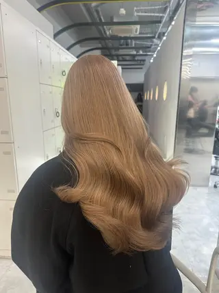 カラー 透ける透明感カラー 🎀anju/渋谷のヘアスタイル