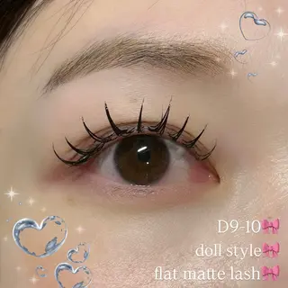 マツエク・マツパ Veil ayakaのマツエク・マツパデザイン