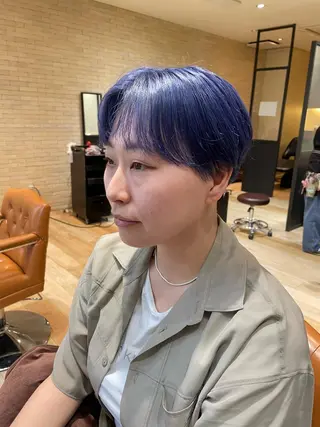 ショート 亀川蓮 Agu hairのヘアスタイル