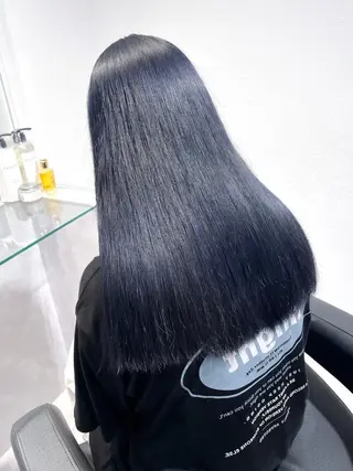 カラー ♡暖色寒色♡ 韓国風トレンドヘア♡のヘアスタイル