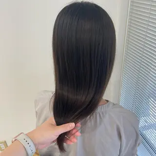 カラー ミツキ/ 透明感カラー/セットのヘアスタイル