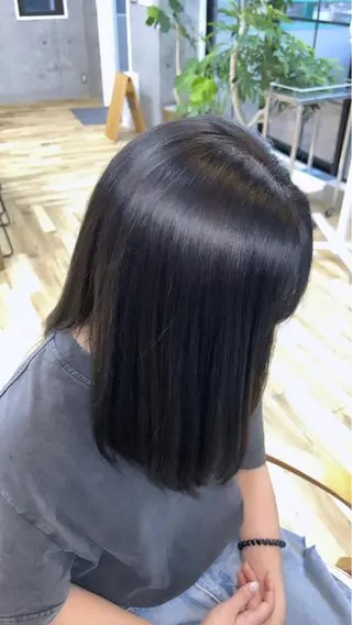 ミディアム カラー cocoa【ココア】船橋所属・cocoa船橋🦄 chinamiのヘアスタイル