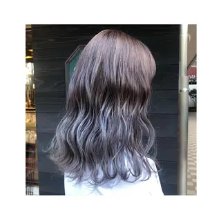 ミディアム ❁⃘ ち だ り さ ❁⃘のヘアスタイル