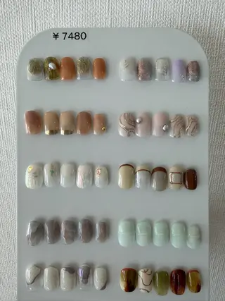 ネイル 自由が丘サロン あやめ💅のネイルデザイン