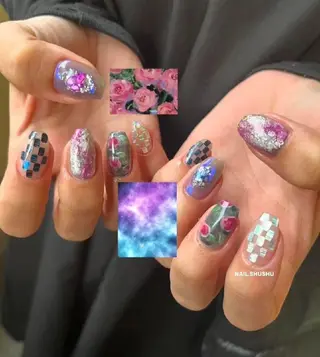 ネイル 3dパーツ/流行り 👧shushu❤️のネイルデザイン