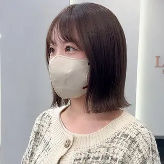 ミディアム 縮毛矯正/韓国ヘア /レイヤー🎀ミズキのヘアスタイル