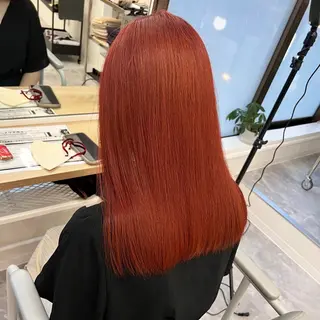 ロング カラー Glanz所属・Glanz yuukaのヘアスタイル