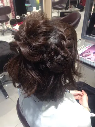 ショート ミディアム ヘアアレンジ ✨艶髪✨透明感✨ 山内大樹のヘアスタイル