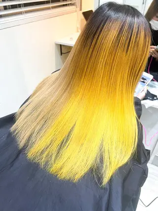 ロング kva所属・☺︎ RIHOのヘアスタイル