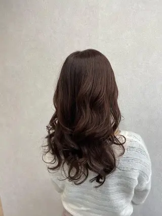 ロング カラー tocca 💜石田愛結💜のヘアスタイル
