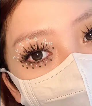 マツエク・マツパ ⛱Mi ˋˏᰔᩚˎˊ Na⛱のマツエク・マツパデザイン