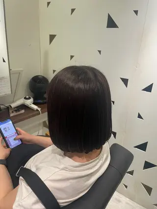 ミディアム 特化✨透明感カラー 白髪染め✨住田緋菜のヘアスタイル