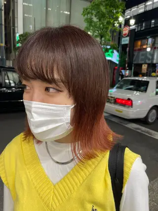 ミディアム カラー 個性派ネイル 🌼 ハルカ ♡の眉毛・アイブロウイメージ