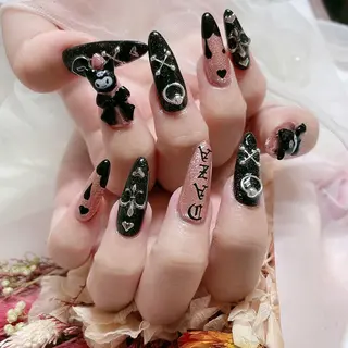 ネイル 長さだし専門店 M2　rikaのネイルデザイン