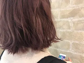 ミディアム GLROW haruhiのヘアスタイル