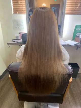 ロング ヘアアレンジ MagicMush ✴︎シールエクステのヘアスタイル