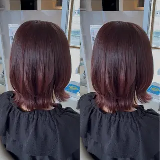 ロング カラー 🌷🪽ྀི 岡本 かおり 🪽ྀི🌷のヘアスタイル