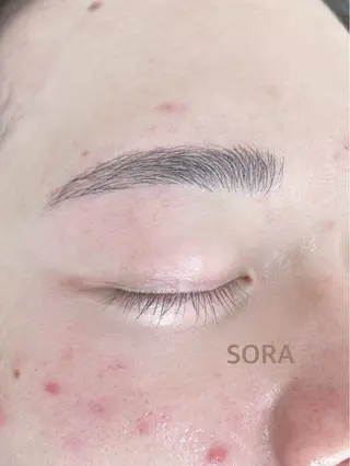 メンズ アイブロウ 目元専門サロン SORAのマツエク・マツパデザイン