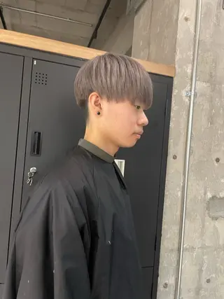 ショート 🦋MAHO🦋 デザインカラーのヘアスタイル