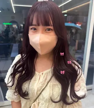 ロング カラー 暖色/girlyヘア /yumeka🩰のヘアスタイル