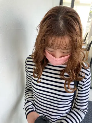 ロング パーマ Cirol hair所属・原 🫶トレンドヘアのヘアスタイル