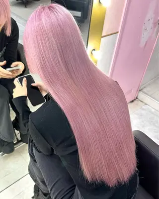 ロング カラー ハイトーン支持率 No.1🦋KOKIのヘアスタイル