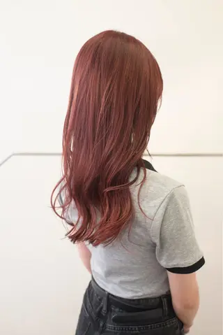 セミロング カラー 千葉 慎也のヘアスタイル