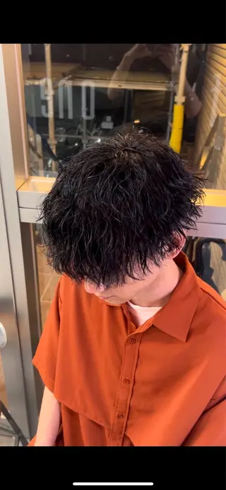パーマ メンズ パーマ支持率No.1 ❤️‍🔥安成弾のヘアスタイル
