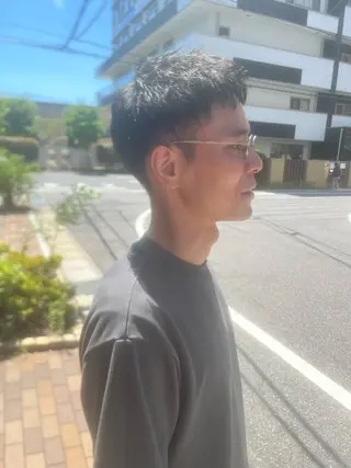 メンズ rawr hair rim所属・Rawr hair Rim店長 栗原柊のヘアスタイル