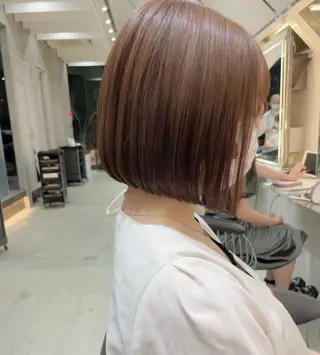 ミディアム PEAR+L/ 山本俊のヘアスタイル