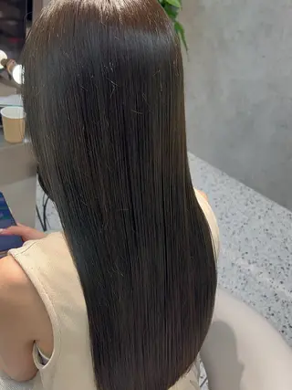 ロング カラー ボブ/髪質改善 jionのヘアスタイル