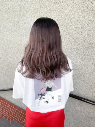 ロング カラー ヘアアレンジ 🎀透明感カラー🎀 Suzuka♡のヘアスタイル