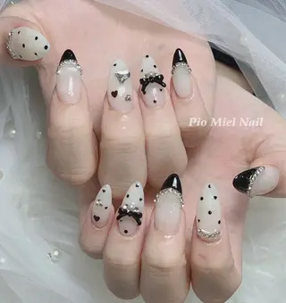 ネイル HANA 長さだしのネイルデザイン