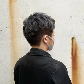 ショート カラー メンズ salon hanano所属・💐大人ショート💐 似合わせ　Fumiのヘアスタイル