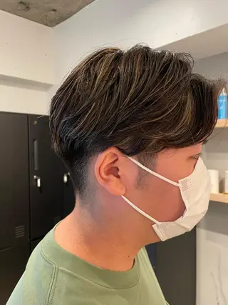 カラー パーマ メンズ SALOWIN下北沢所属・hazuki 🌝のヘアスタイル