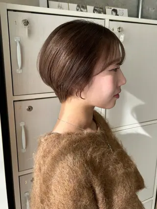 ショート LOE所属・LOE Yuuka/42🩵のヘアスタイル