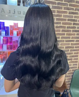 カラー ヘアアレンジ カットパーマ 🌀あさみのヘアスタイル