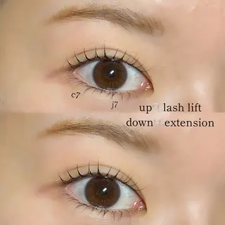 マツエク・マツパ mayu🎀 束感のマツエク・マツパデザイン