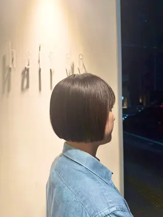 ミディアム 中野 百乃華のヘアスタイル