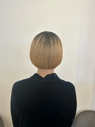 ショート Agu hair emio城陽所属・Agu peachのヘアスタイル